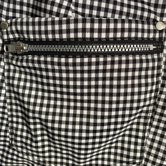 Abacus Women's Black + White Checkerboard Stretchy Golf Pants Size 8 - Picture 7 of 16